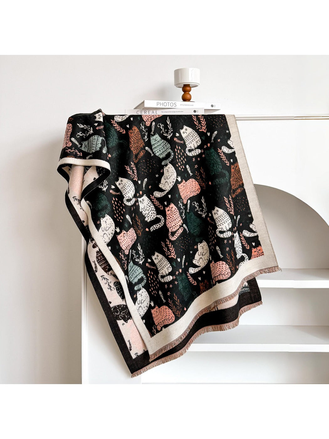 Scarvii - Cozy Winter Artistic Pattern Scarf