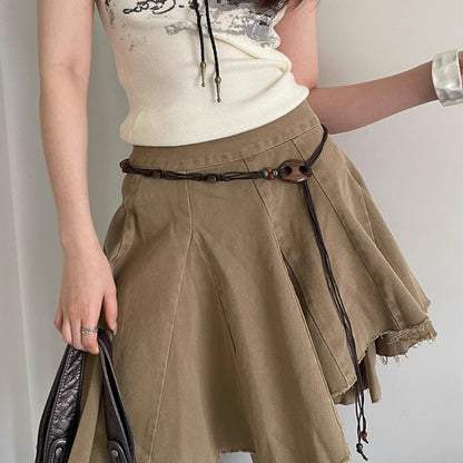 Beco Beaded Rope Waist Belt with tassel detail