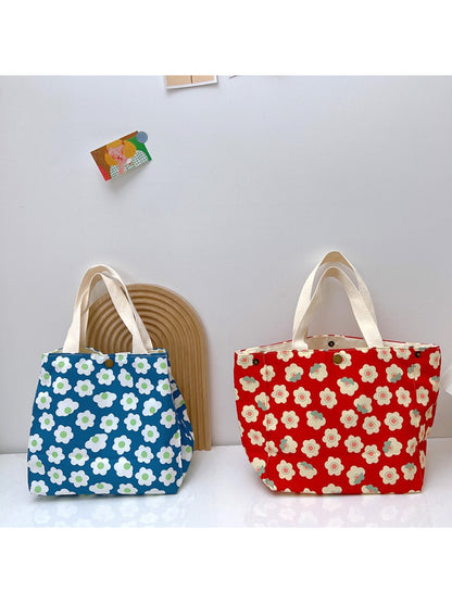Cosbai Floral Lunch Tote Bag – Everyday Carry for Work & School