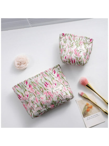 Cosbai - Tulip Bloom Cosmetic Bag