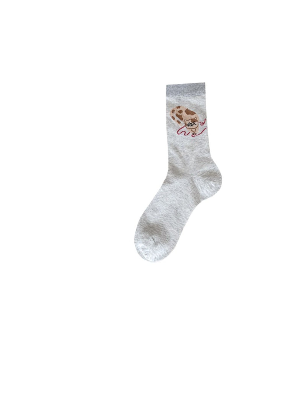 Rufia - Cute Kitty Detail Everyday Crew Socks product image 6
