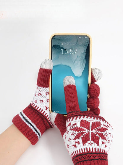 Gloving - Christmas Knit Touchscreen Gloves