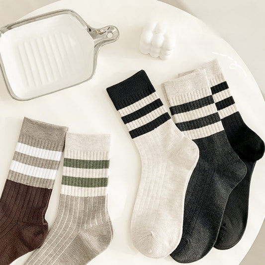 Rufia - Vintage Striped Two-Bar Socks