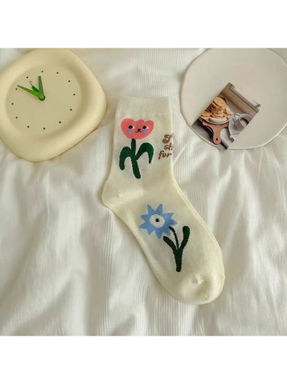 Rufia - Playful Illustration Crew Socks product image 8
