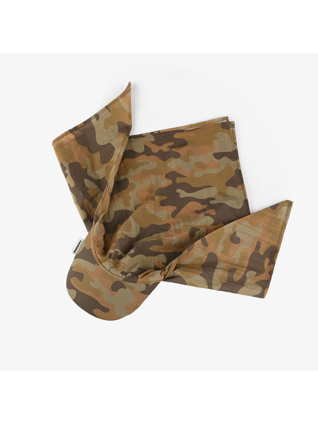Haila - Camouflage Pattern Curved Brim Headscarf Cap