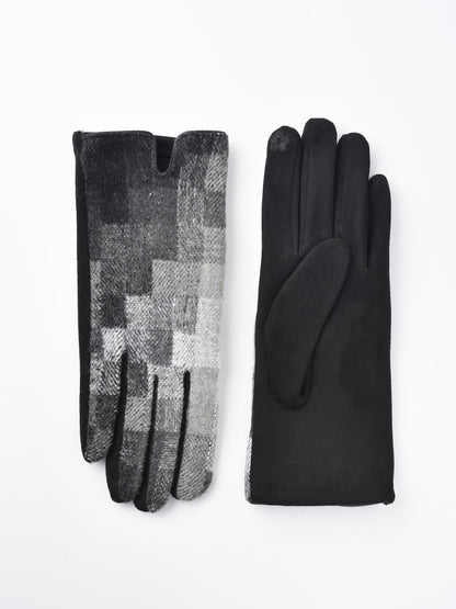 Gloving - Winter Touchscreen Gloves with Plaid Patterns