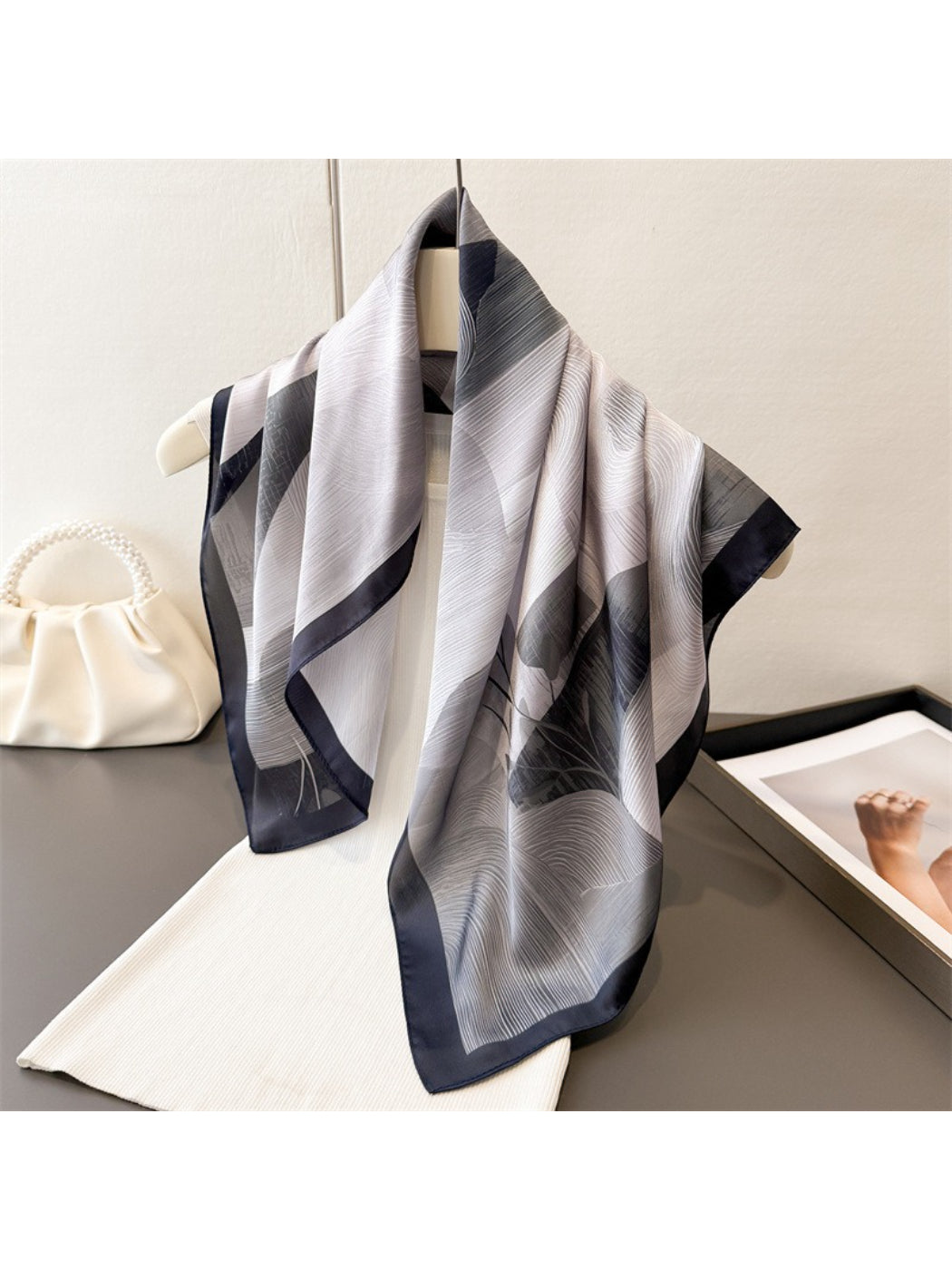 Scarvii Modern Abstract Square Scarf