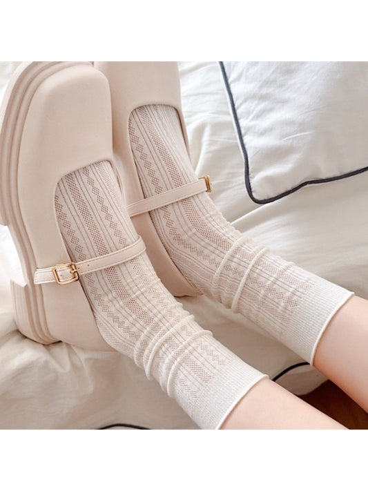 Rufia - Lightweight Modal Ribbed Crew Socks