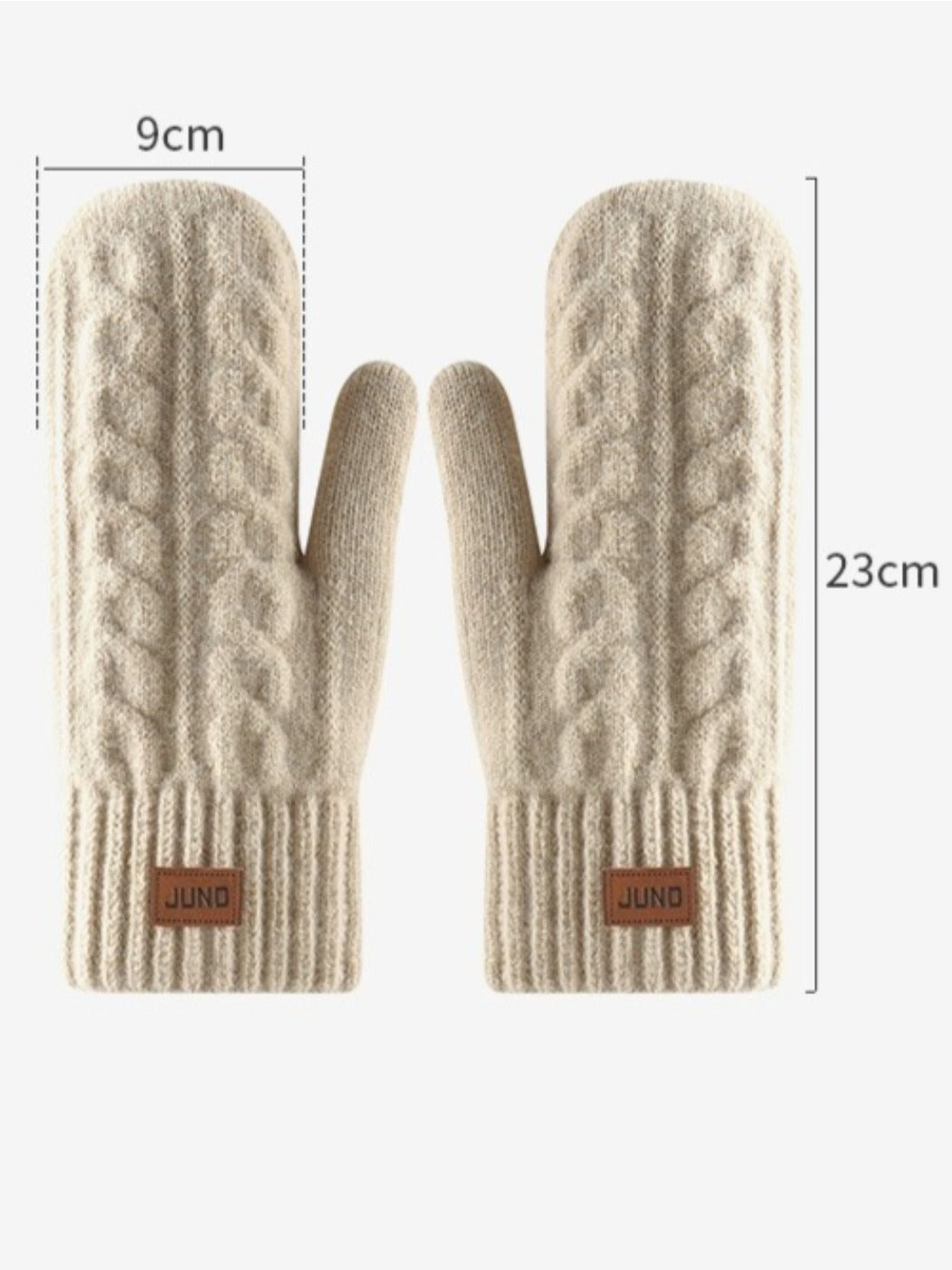 Gloving - Classic Thickened Full-Cover Mittens for Women
