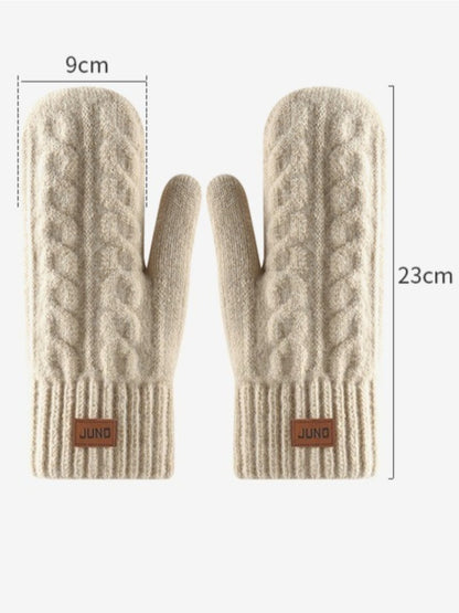 Gloving - Classic Thickened Full-Cover Mittens for Women