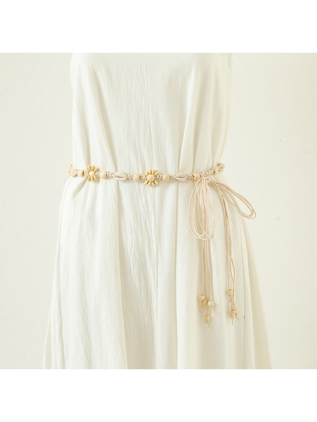 Beco - Bohemian Beaded Woven Dress Waist Belt