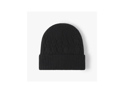 Haila - Fleece-Lined Cable-Knit Cuffed Beanie