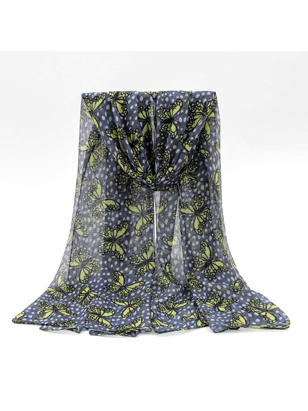 Scarvii - Autumn & Winter Butterfly Print Women's Scarf