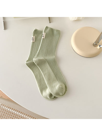 Rufia - Soft Tone Ribbed Crew Socks product image 11