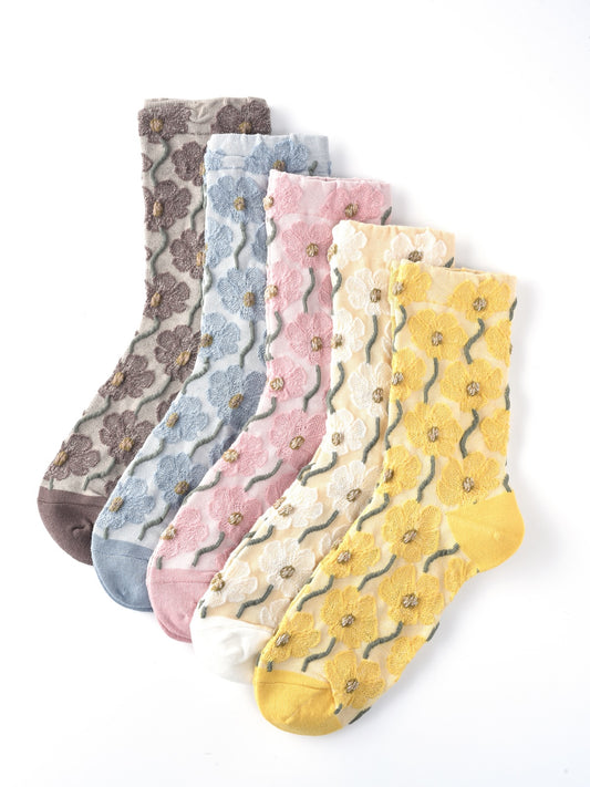 Rufia – Capsule Daisy Bloom Crew Socks