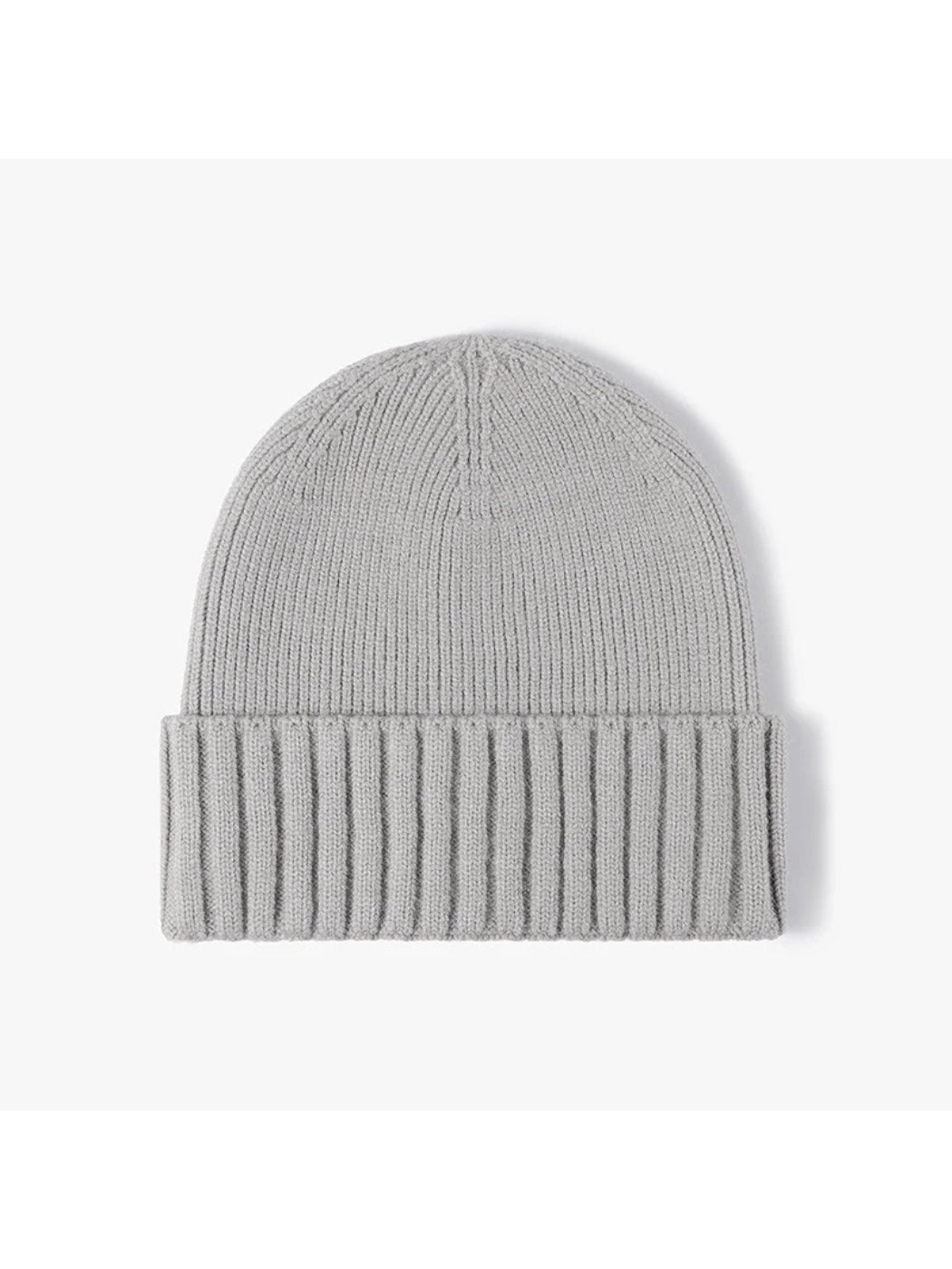 Haila - Classic Solid Ribbed Cuffed Beanie