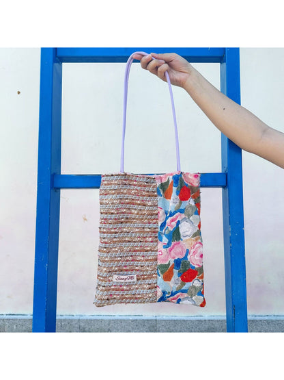 Cosbai - Lightweight Textured Shoulder Bag
