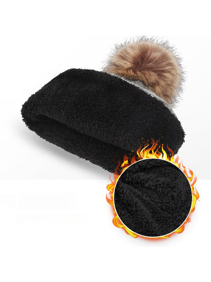 Haila - Minimalist Ribbed Cuff High Crown Knit Beanie