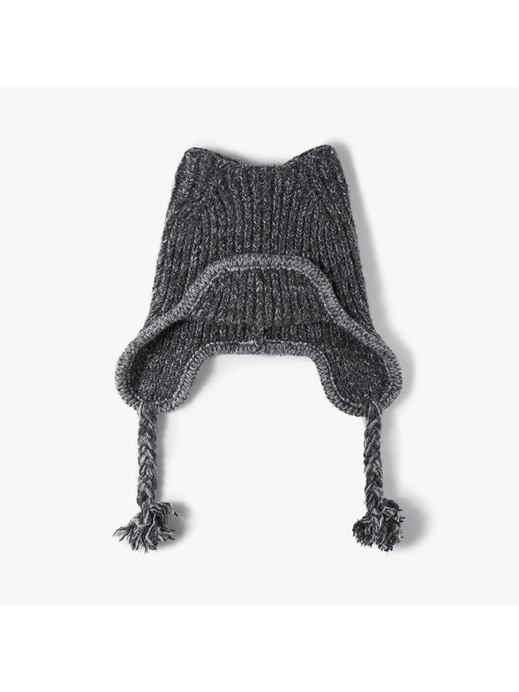 Haila - Foldable Ear Cover Knit Beanie