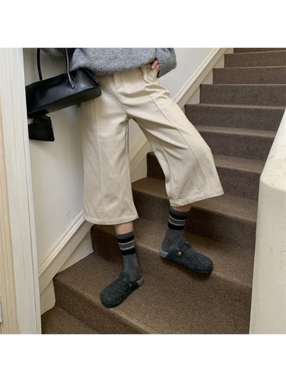 Rufia - Classic Stripe Ribbed Daily Crew Socks product image 2