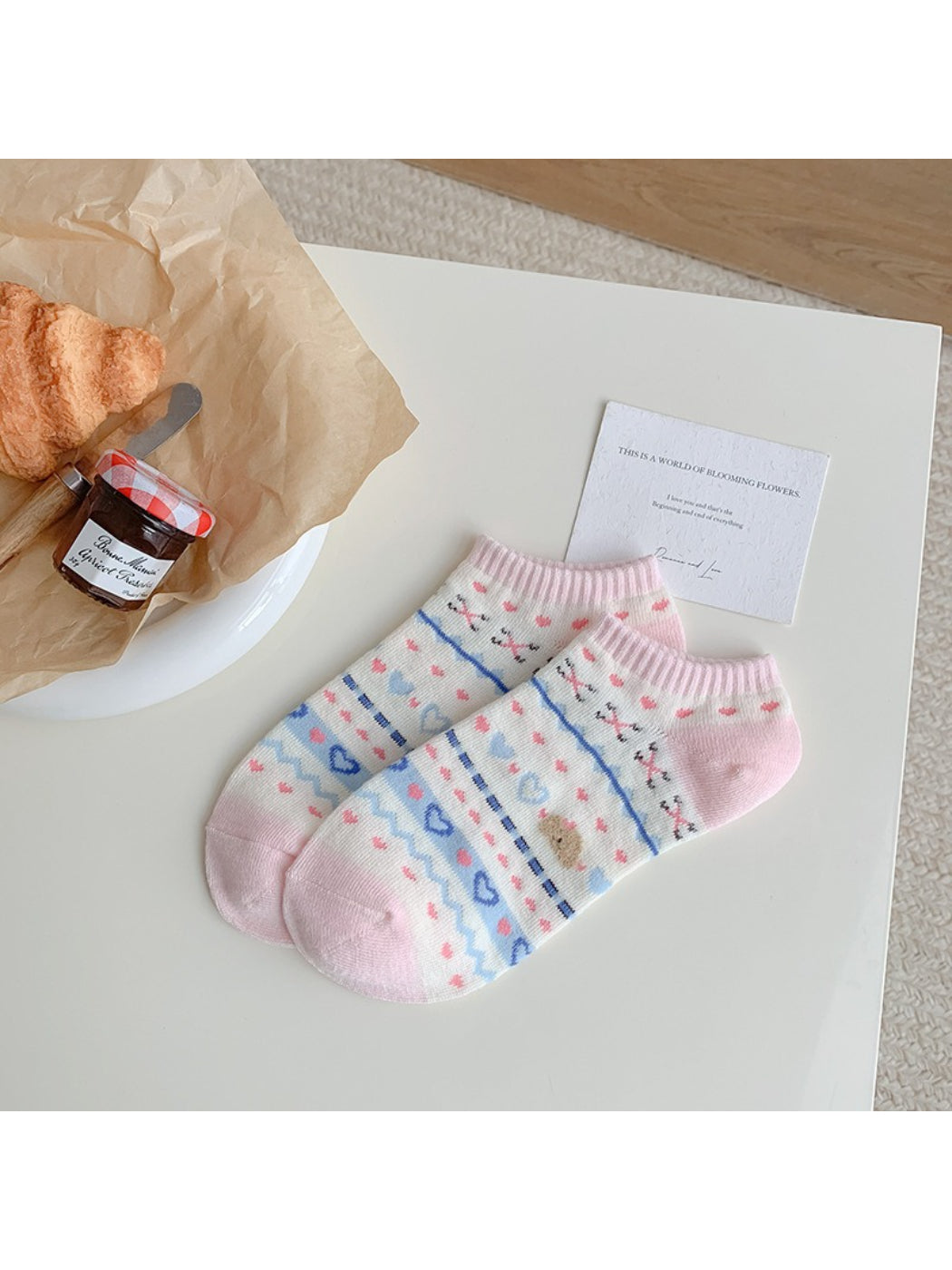 Rufia - Pastel Heart Ankle Socks product image 3