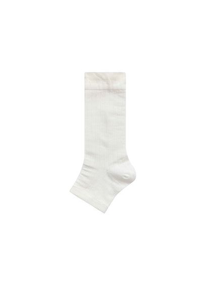 Rufia - Sheer Ruffle Edge Open Design Socks
