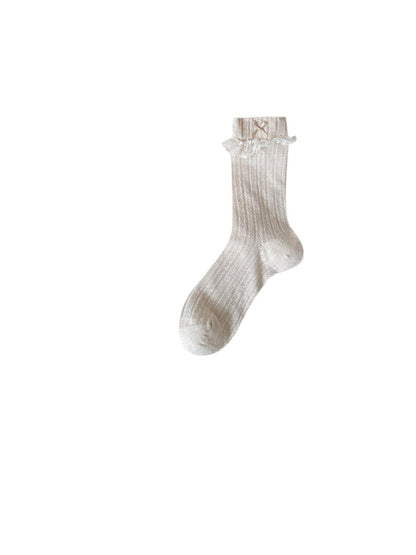 Rufia - Vintage Lace Bow Detail Crew Socks product image 2