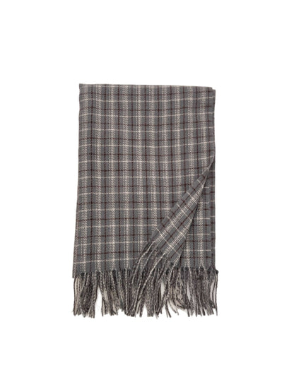 Scarvii - Soft Micro Plaid Winter Scarf