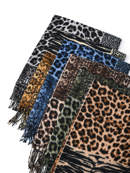 Scarvii – Wild Mosaic Animal Print Scarf