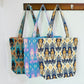 Cosbai - Atlas Print knit Shoulder Bag - Spacious & Vintage