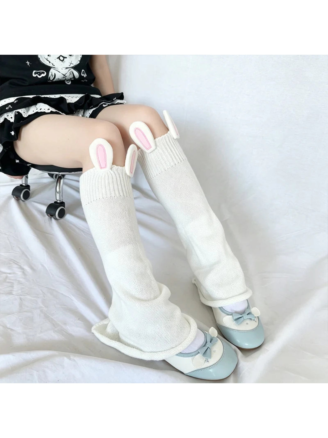 Cozyra – Gothic Bat Leg Warmers
