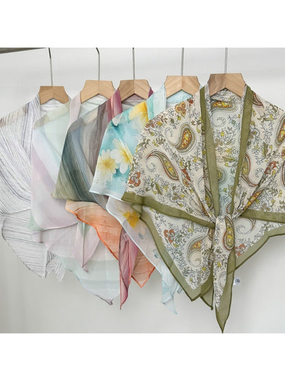 Scarvii - Simple Style Layering Triangle Scarf