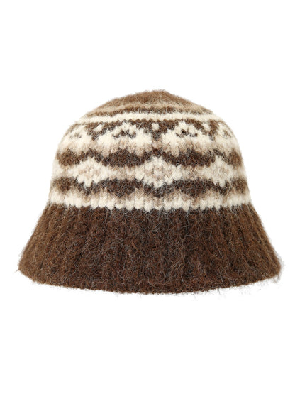 Haila - Winter Knitted Bucket Hat for Women