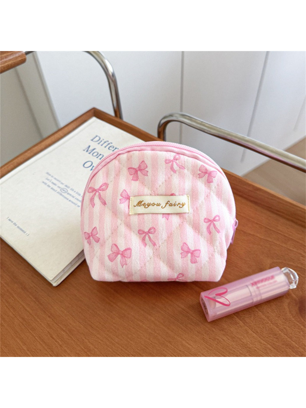 Cosbai Colorful Polka Dot Zip Bag product image