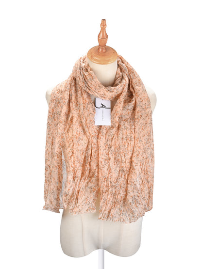 Scarvii - Ditsy Floral Crinkle Lightweight Scarf