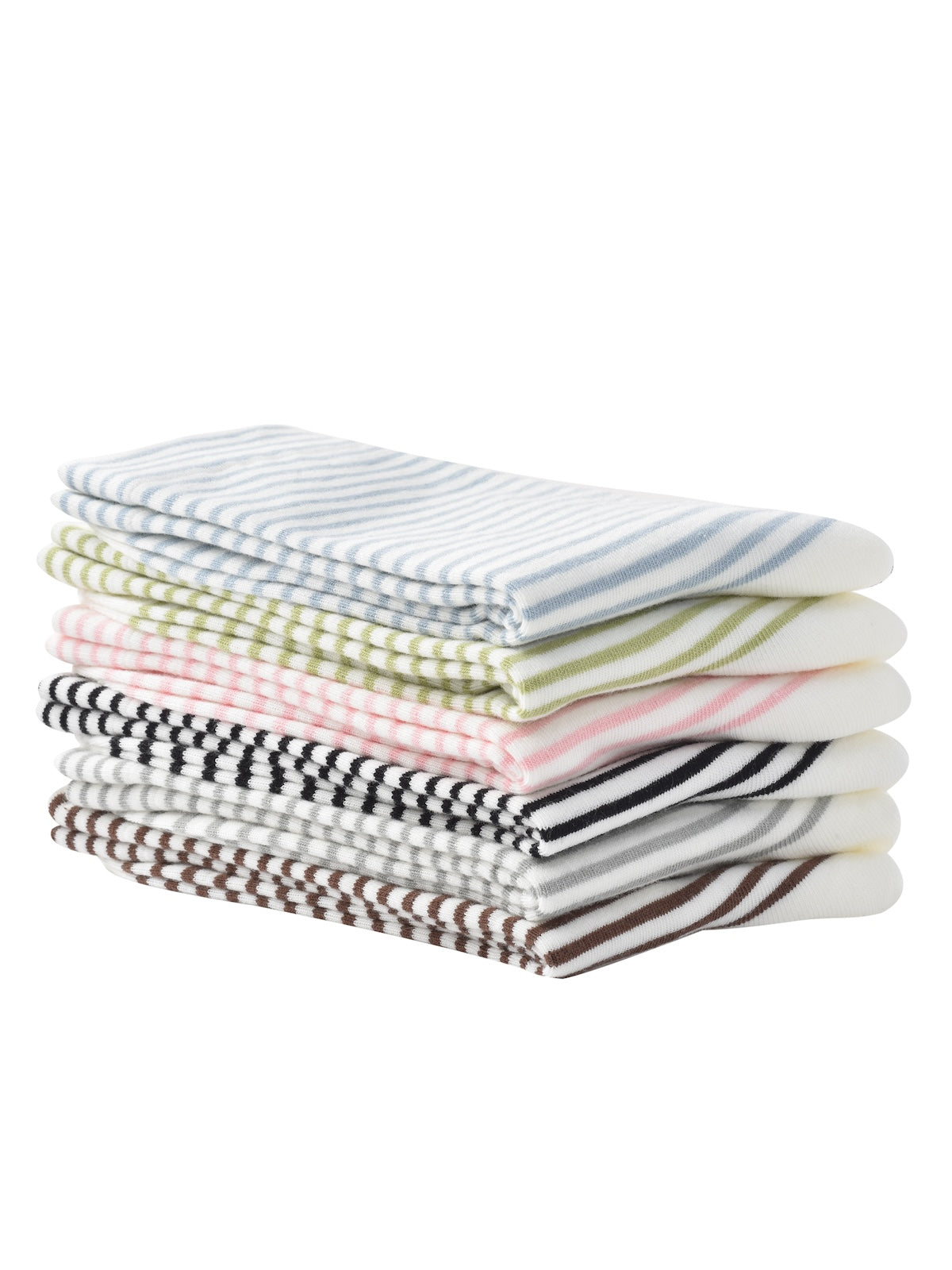 Rufia - Colorful Striped Mid-Calf Socks