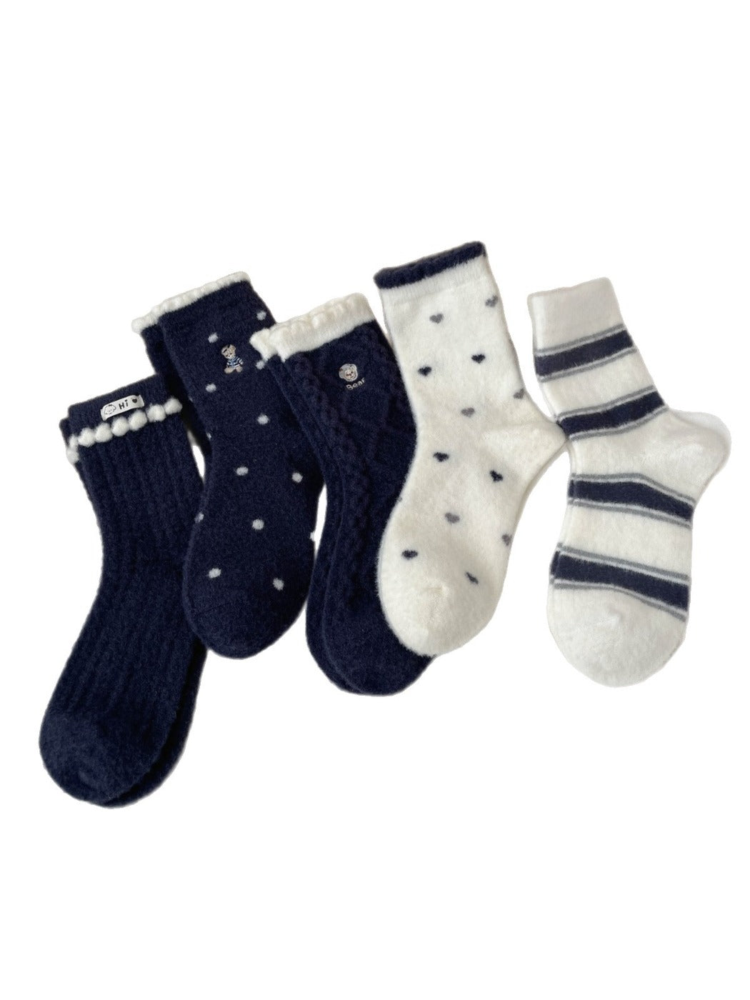 Rufia – Plush Winter Cartoon Socks