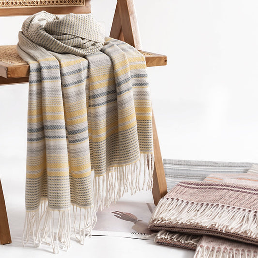 Scarvii - Striped Autumn-Winter Scarf