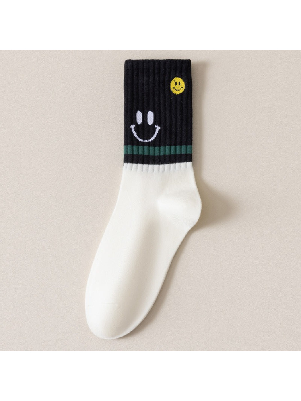 Rufia - Playful Smiley Face Everyday Crew Socks product image 4