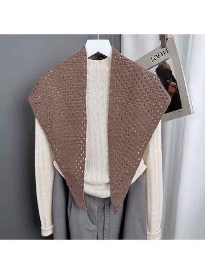 Scarvii - Open Knit Lightweight Tie Scarf