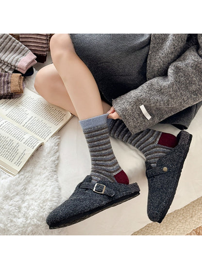 Rufia - Soft Blend Color-Line Crew Socks