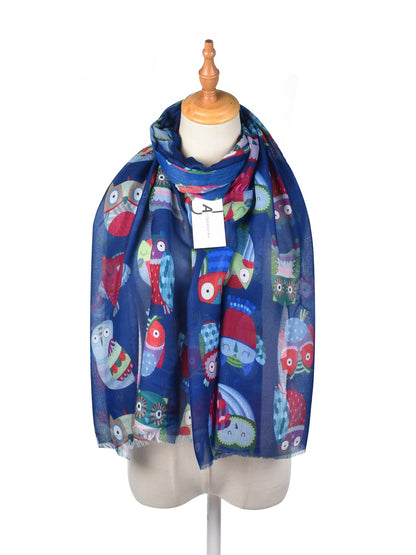 Scarvii - Owl Print Scarf
