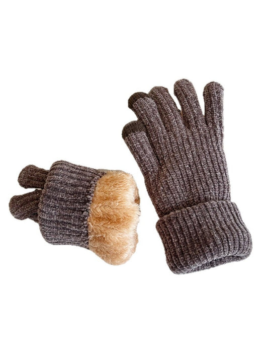 Gloving - Plush-Lined Gloves with Touchscreen