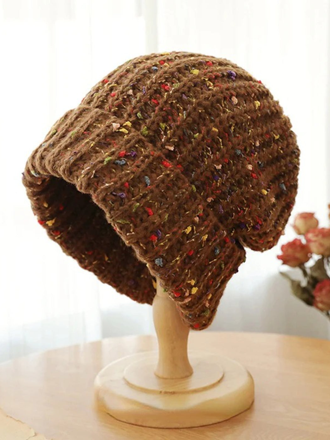 Haila - Knitted Splash Beanie Hat image 13