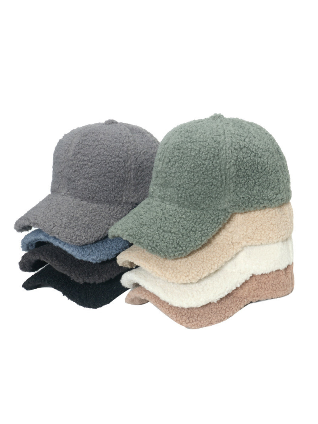 Haila Fuzzy Fleece Baseball Cap