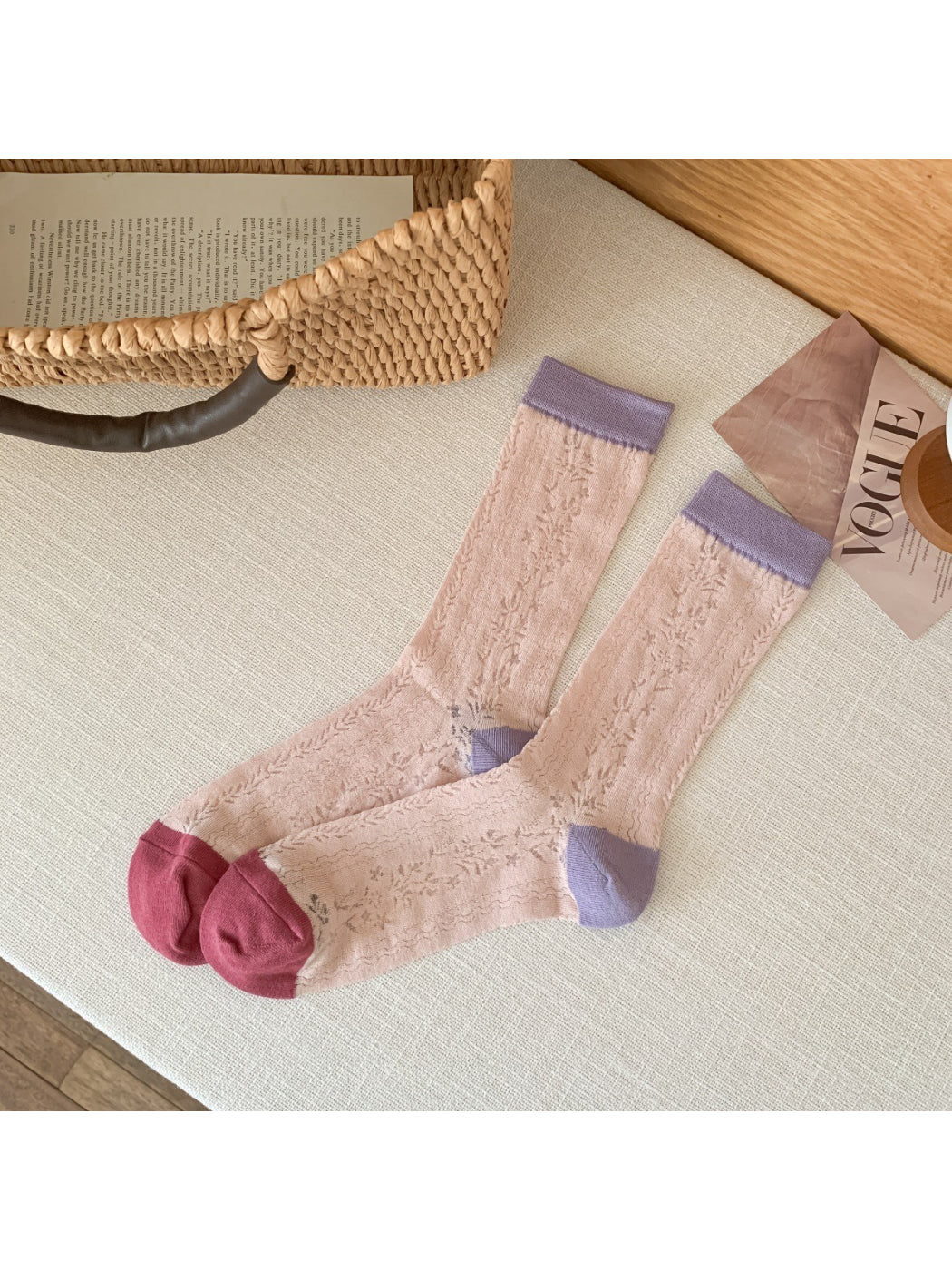 Rufia - Vintage Floral Crew Socks product image 5