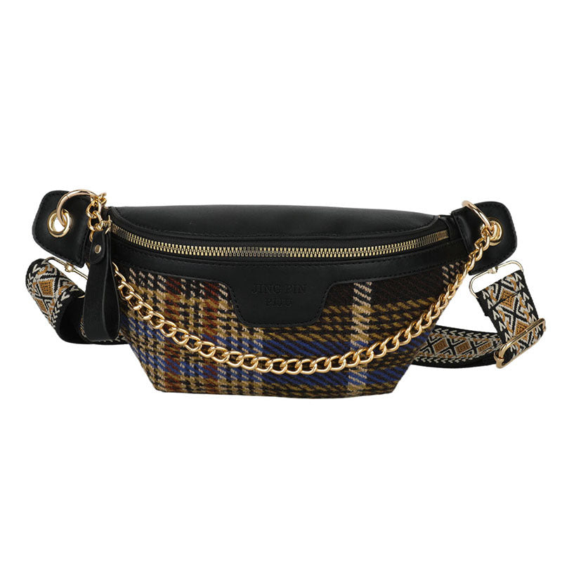 Classic Plaid Belt Bag