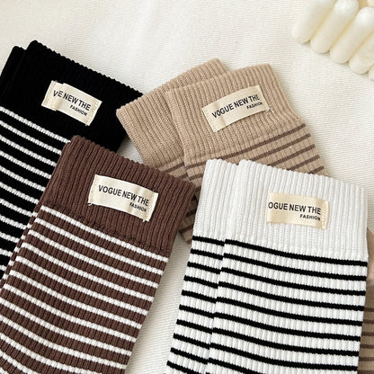 Rufia - Timeless Striped Crew Socks