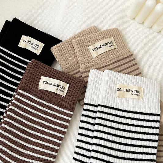 Rufia - Timeless Striped Crew Socks