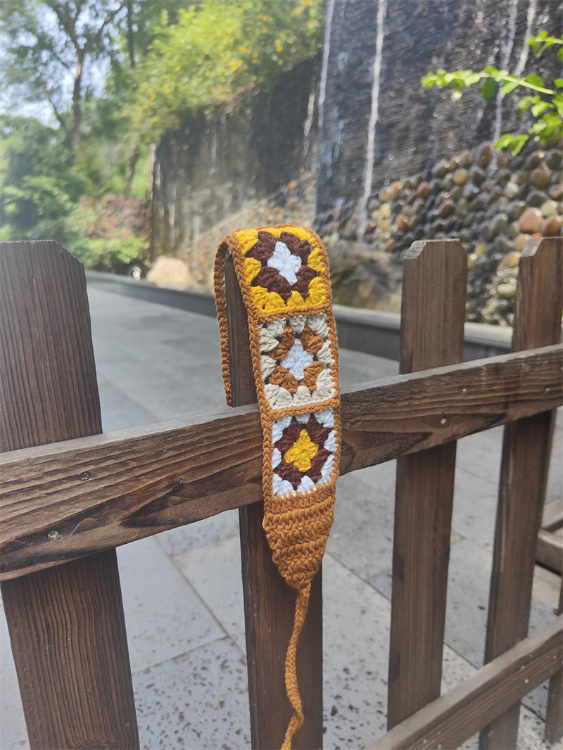 Handmade Crochet Flower Hairband